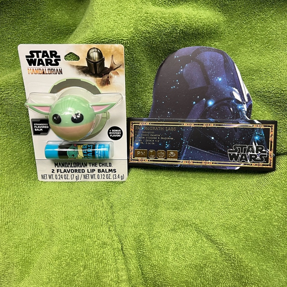 Pat Mcgrath Star Wars Palette- The Sith Seduction + Star Wars lip balm BNIB